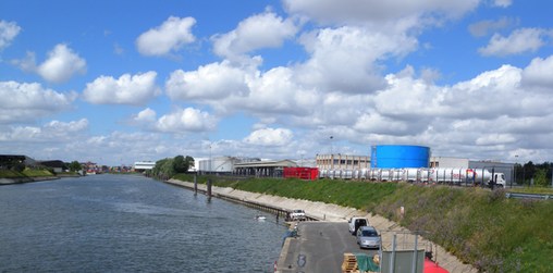 Port de Gennevilliers  en grand format (nouvelle fenêtre)