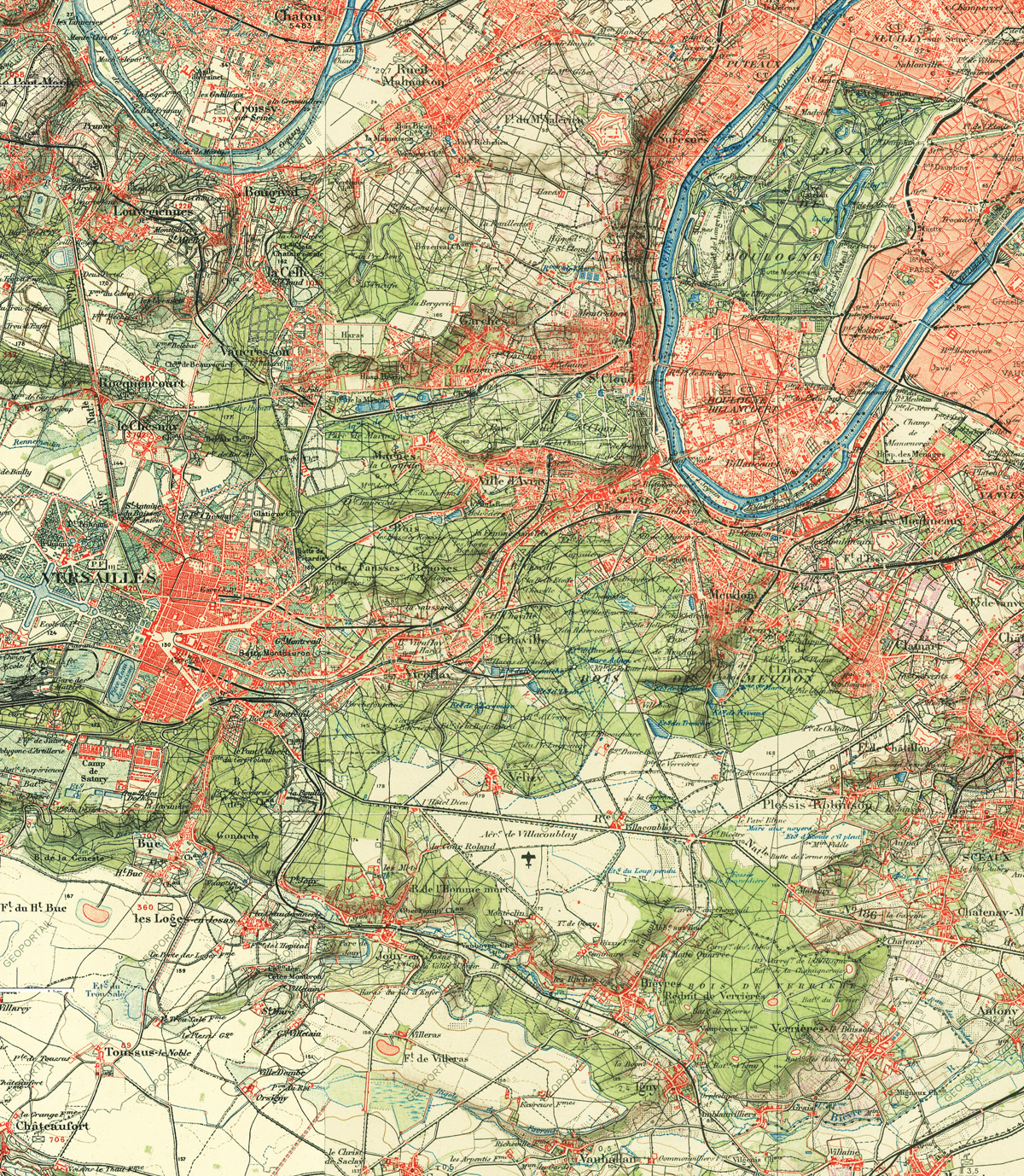 Carte de 1900 