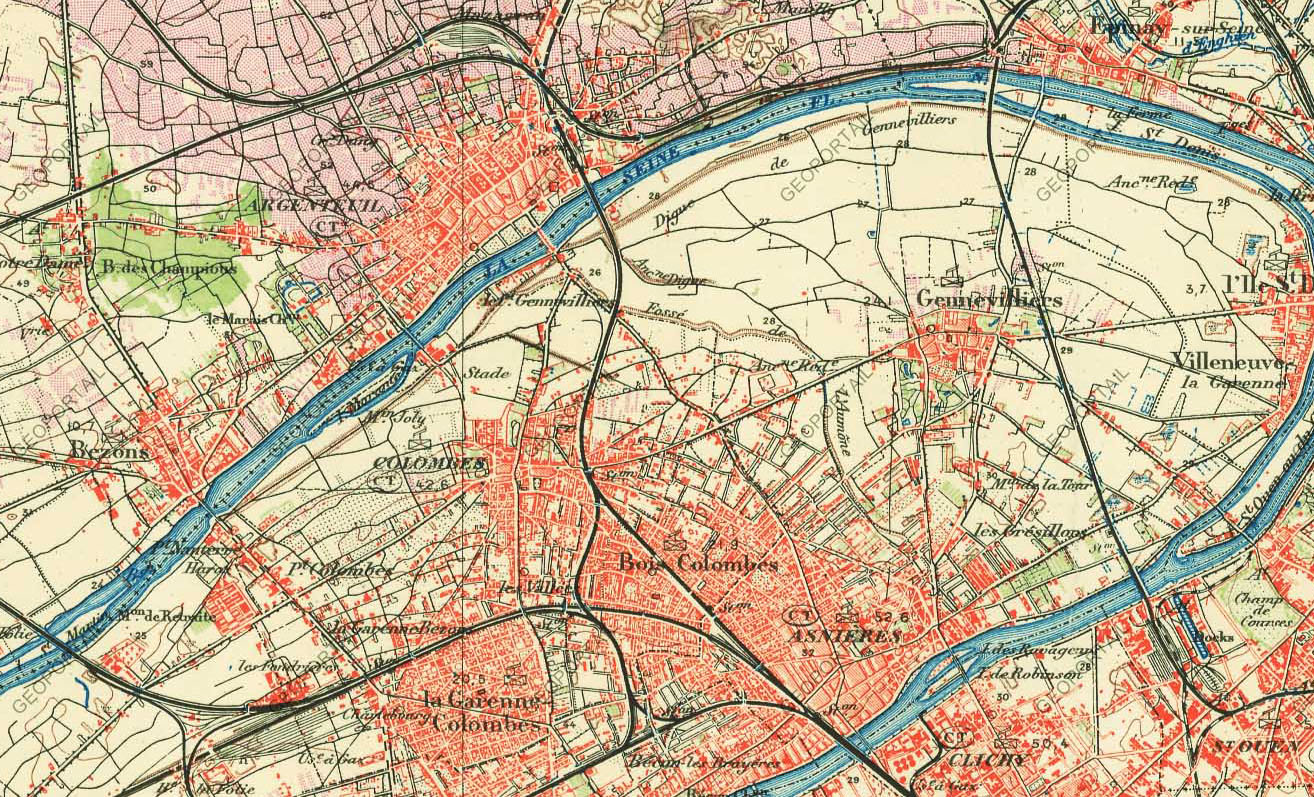 Carte de 1900