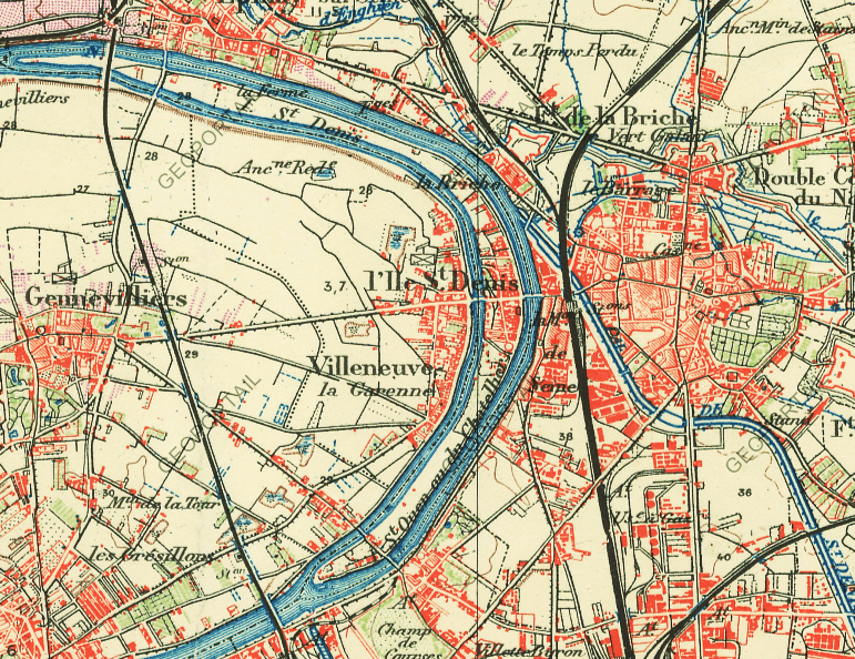 Carte IGN de 1900