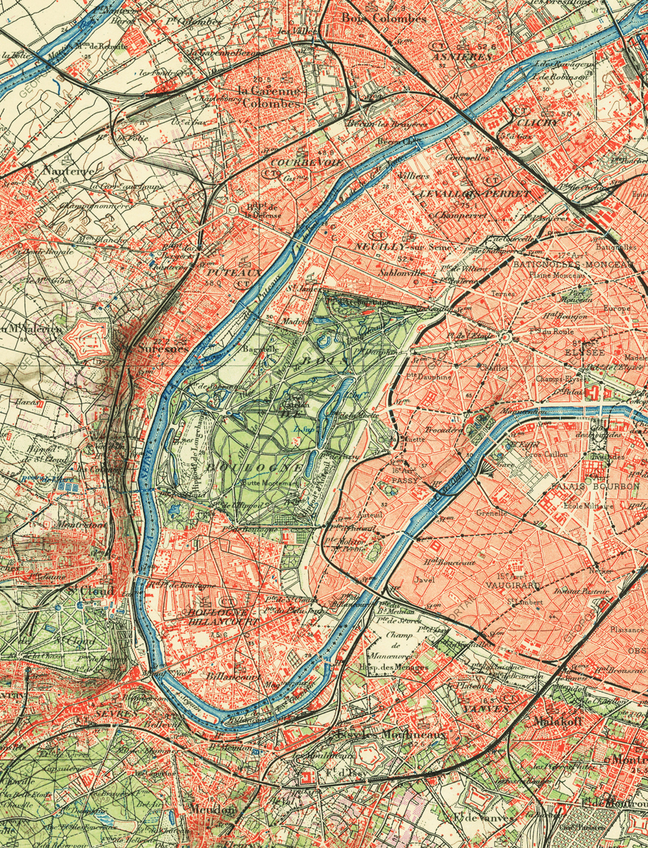 Carte IGN de 1900