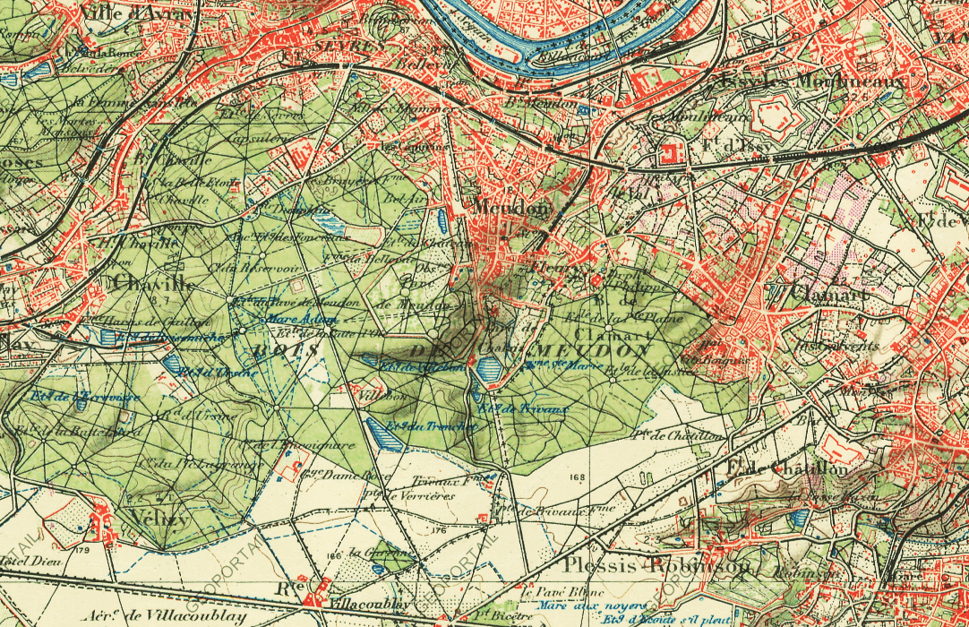Carte IGN de 1900
