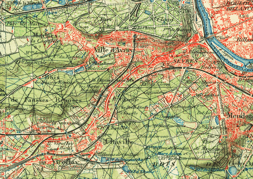 Carte IGN de 1900