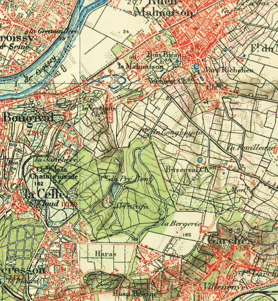 Carte IGN de 1900