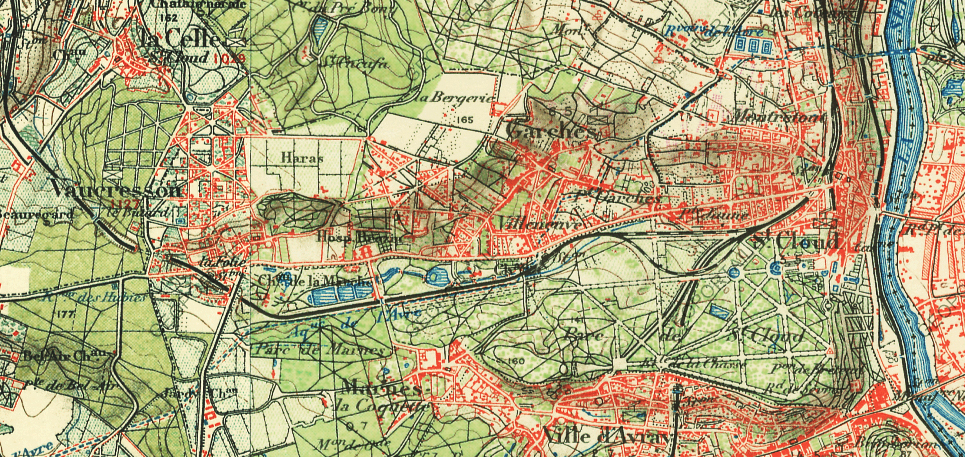 Carte IGN de 1900