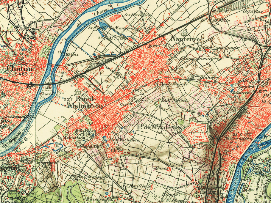 Carte IGN de 1900