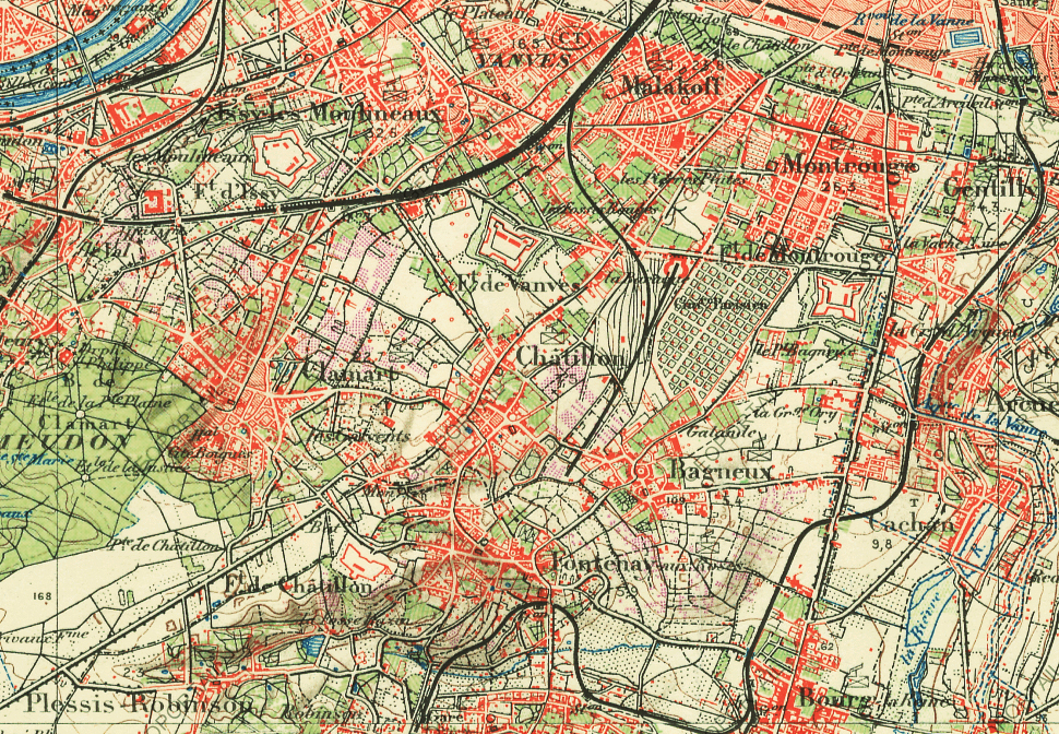 Carte IGN de 1900