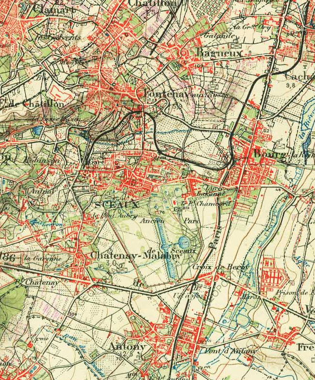 Carte IGN de 1900