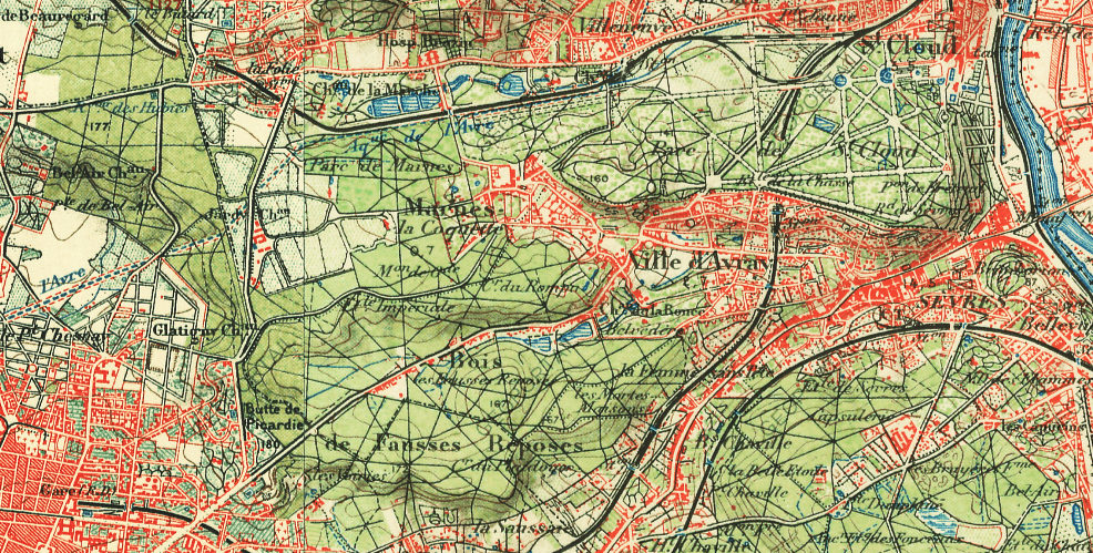 Carte IGN de 1900