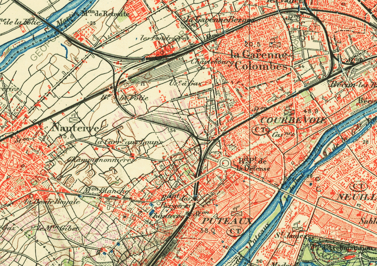 Carte IGN de 1900