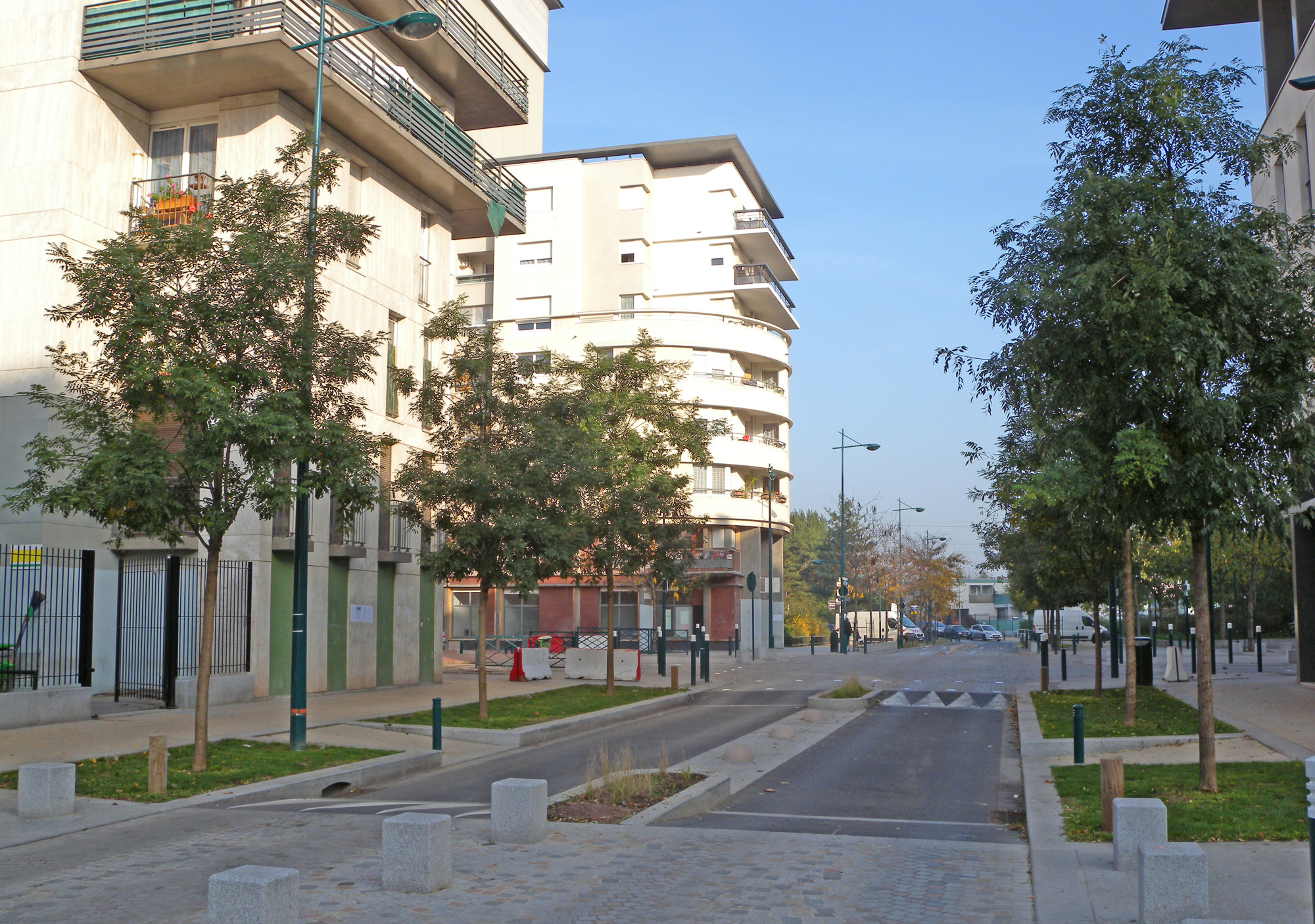 Gennevilliers, avenue Lucette Mazalaigue