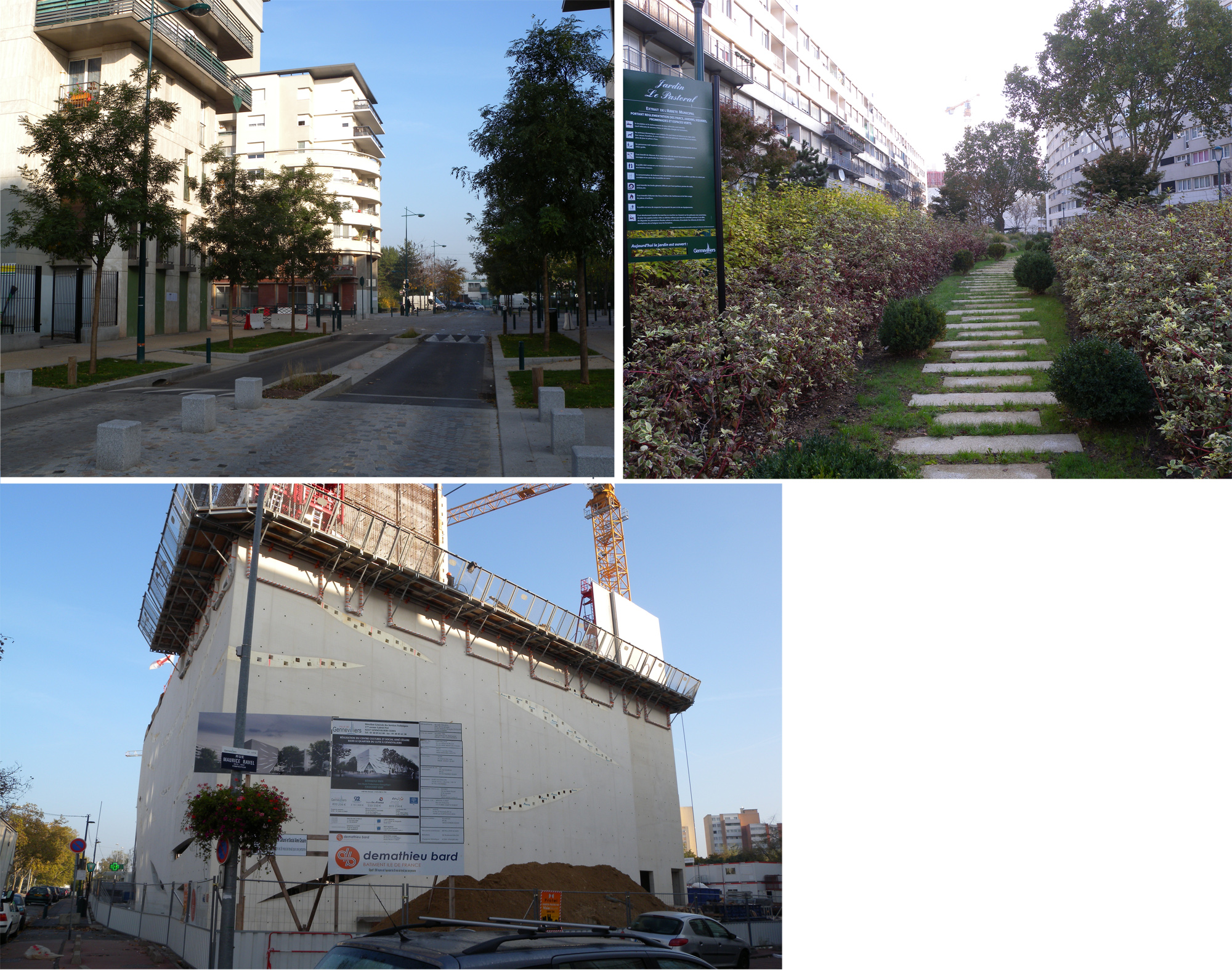Gennevilliers, cité du Luth