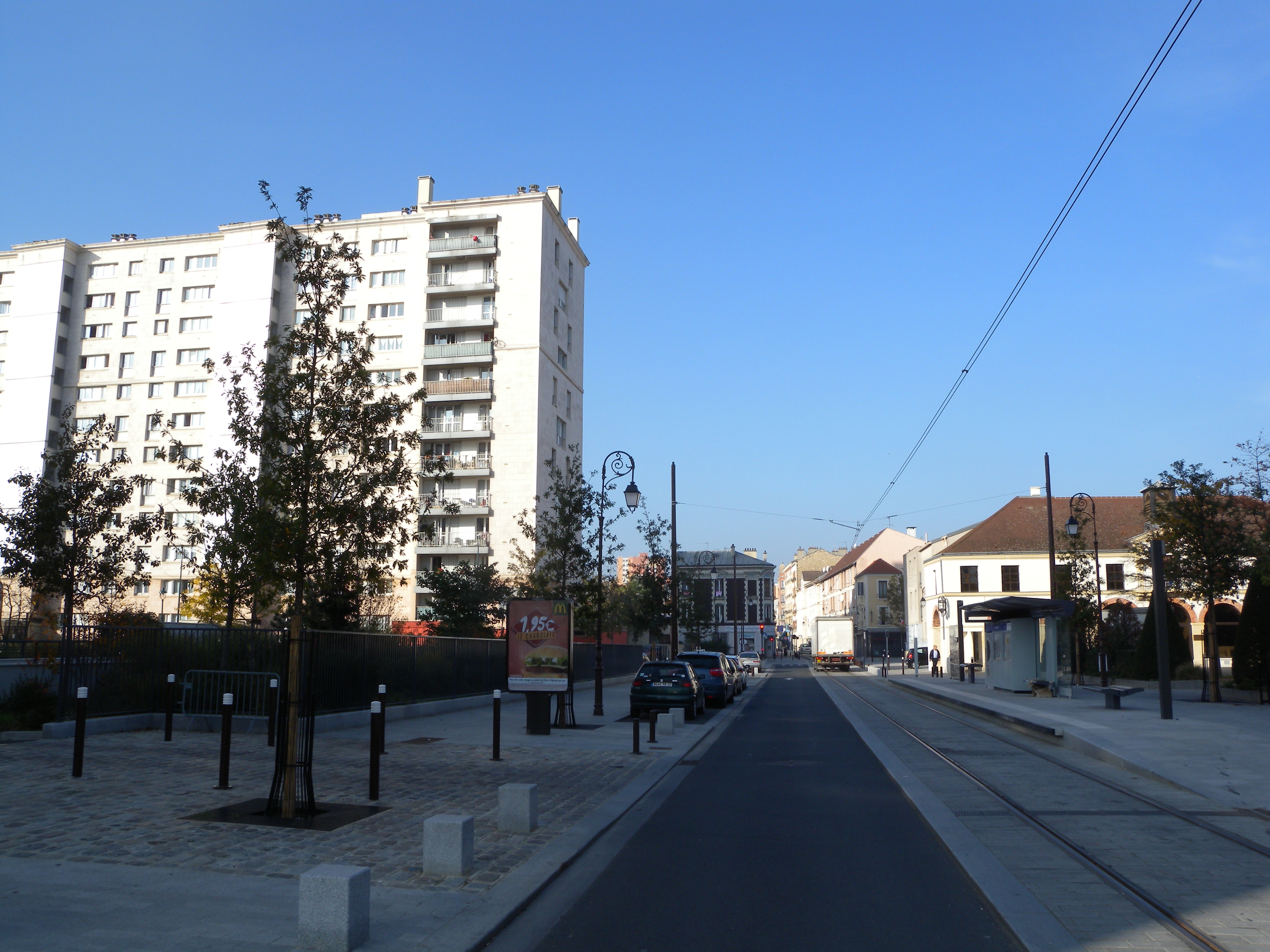 Entrée est du village de Gennevilliers