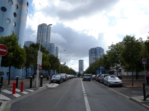 Nanterre, avenue Pablo Picasso