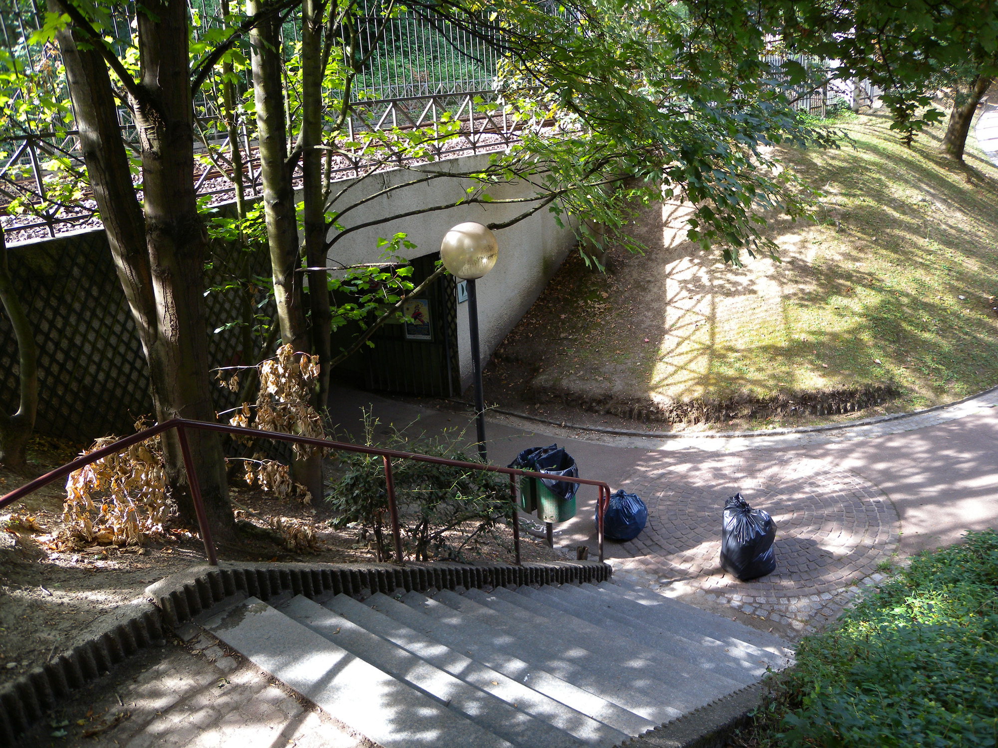 Saint-Cloud, photo prise depuis le parc