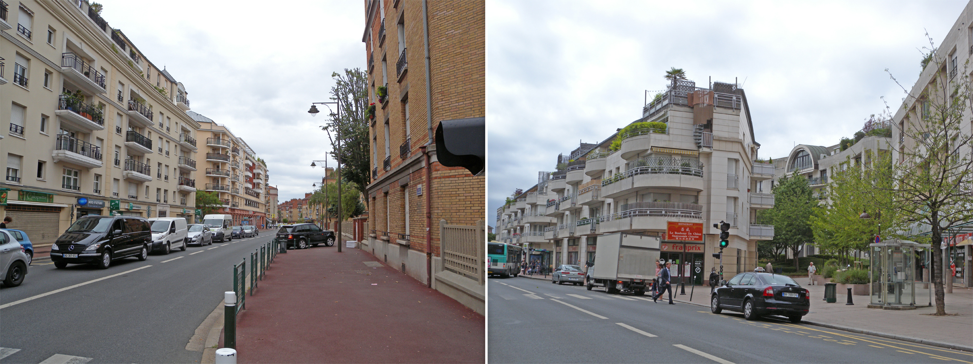 Suresnes, avenue Jean-Jaurès
