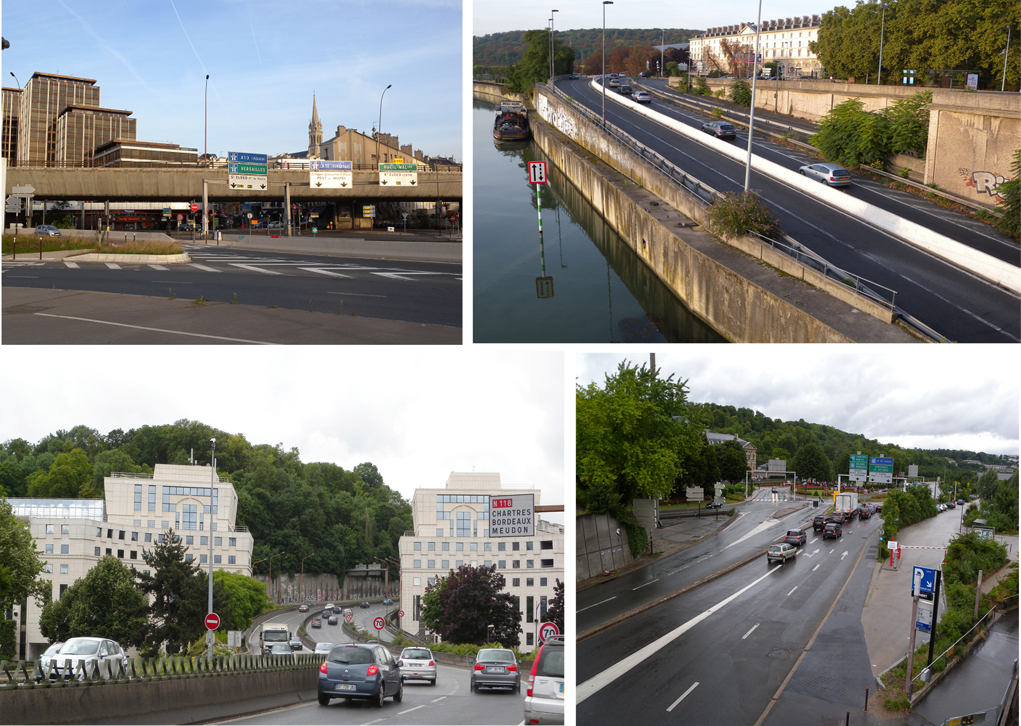 Echangeurs de l’A13 et de la RN118