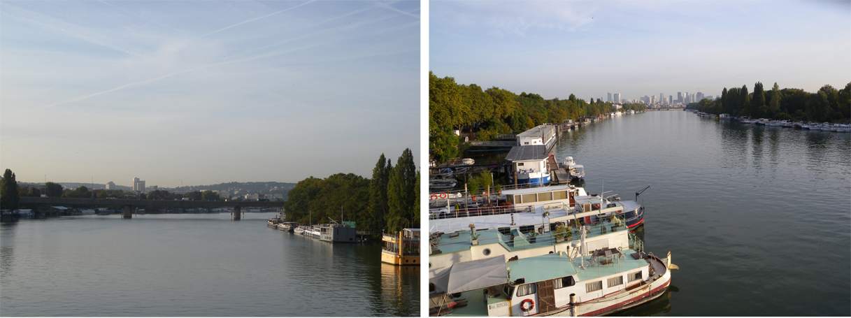 Passerelle de l’Avre entre le bois de Boulogne et Saint-Cloud