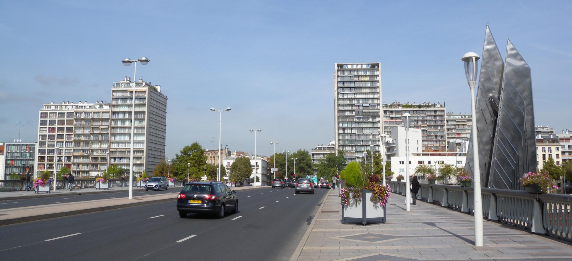 Boulogne, pont de l’île saint-Germain