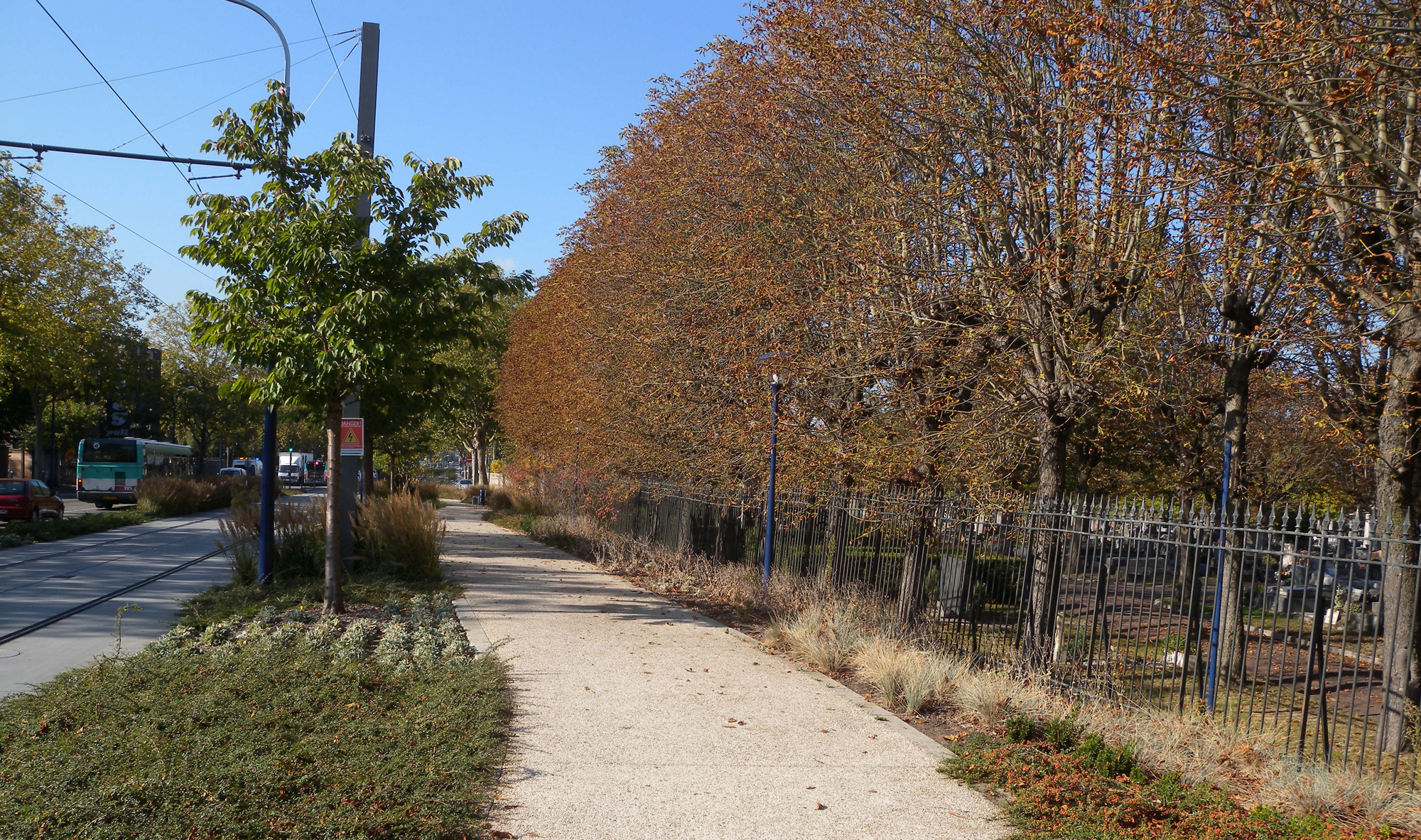 Clôture du cimetière de Clamart