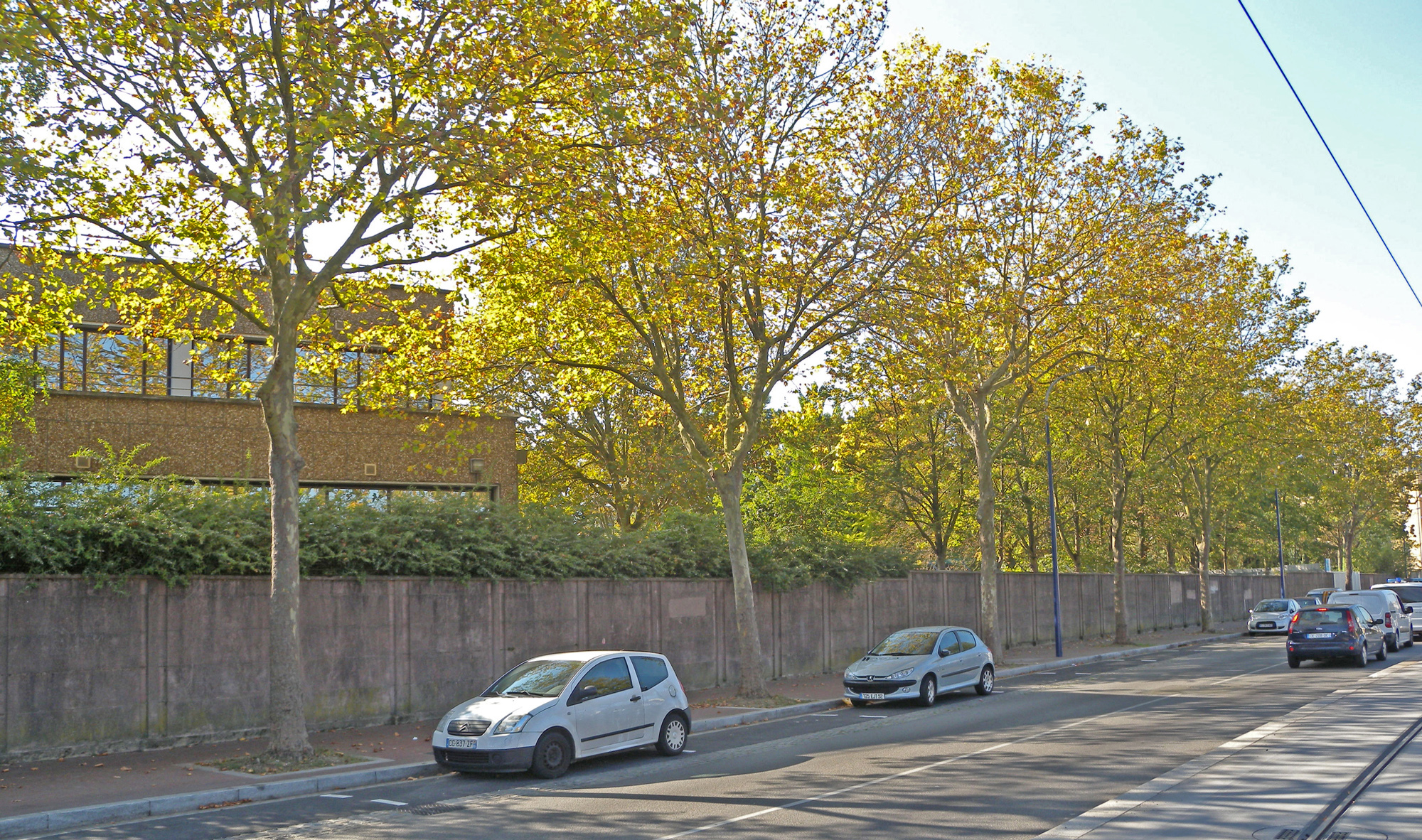 Clamart, clôture du site du laboratoire de recherche EDF