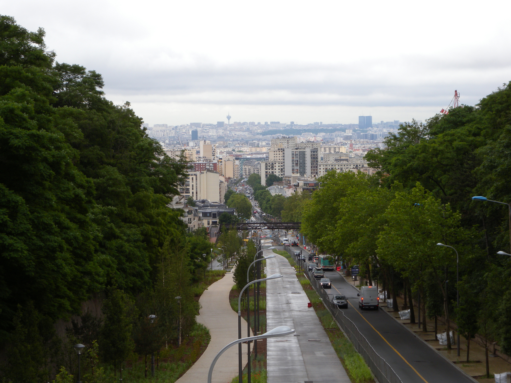 A Châtillon, boulevard Général de Gaulle