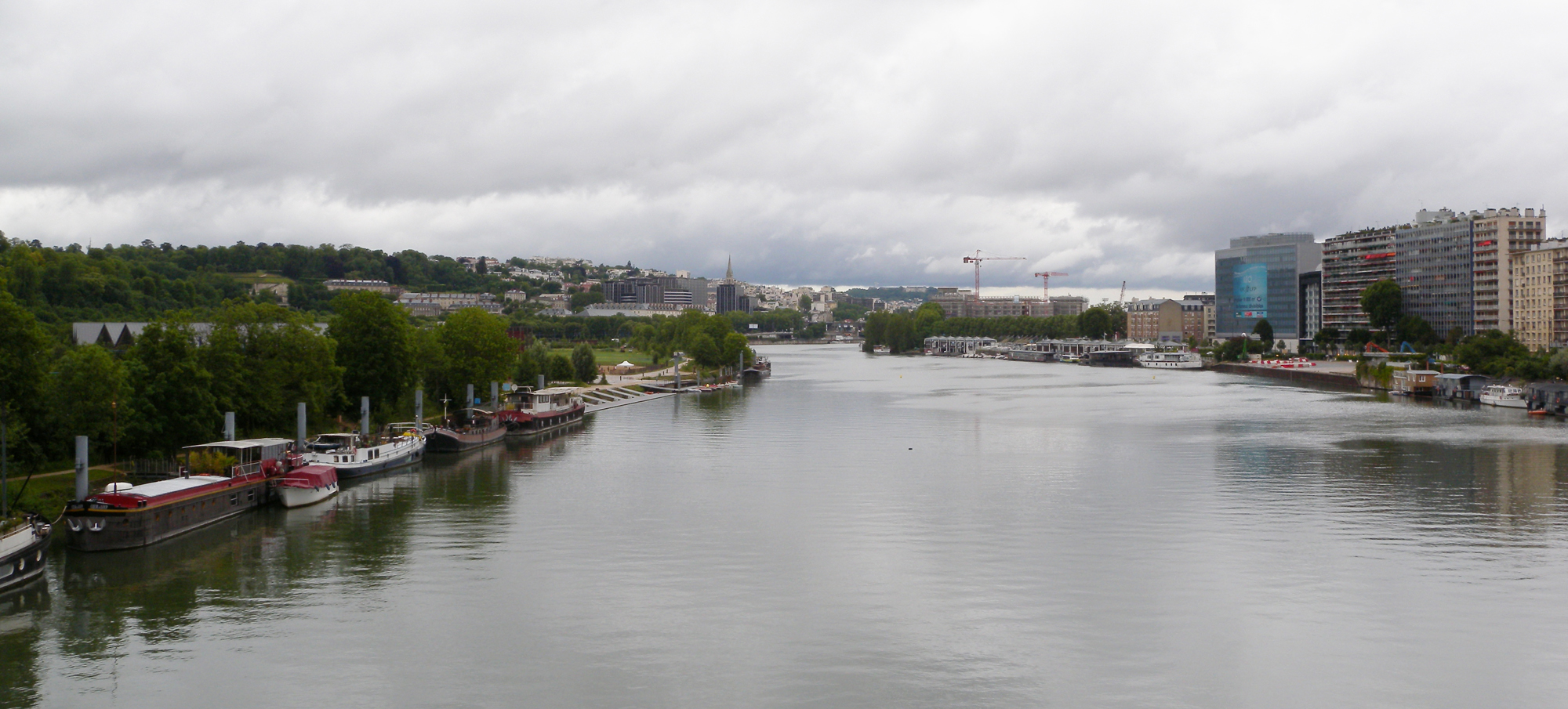 Vue depuis le Pont de Sèvres