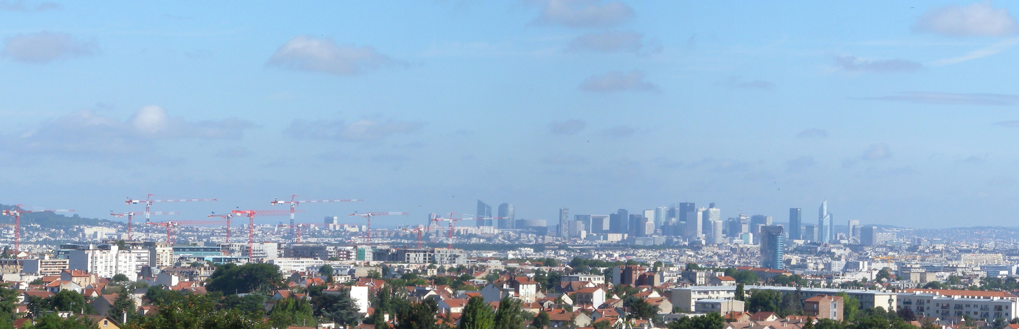 La Défense vue de Châtillon-sous-Bagneux
