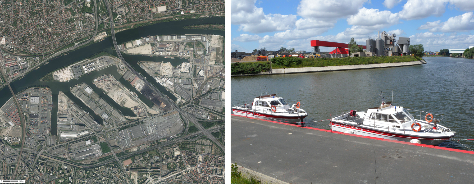 Gennevilliers, vue aérienne