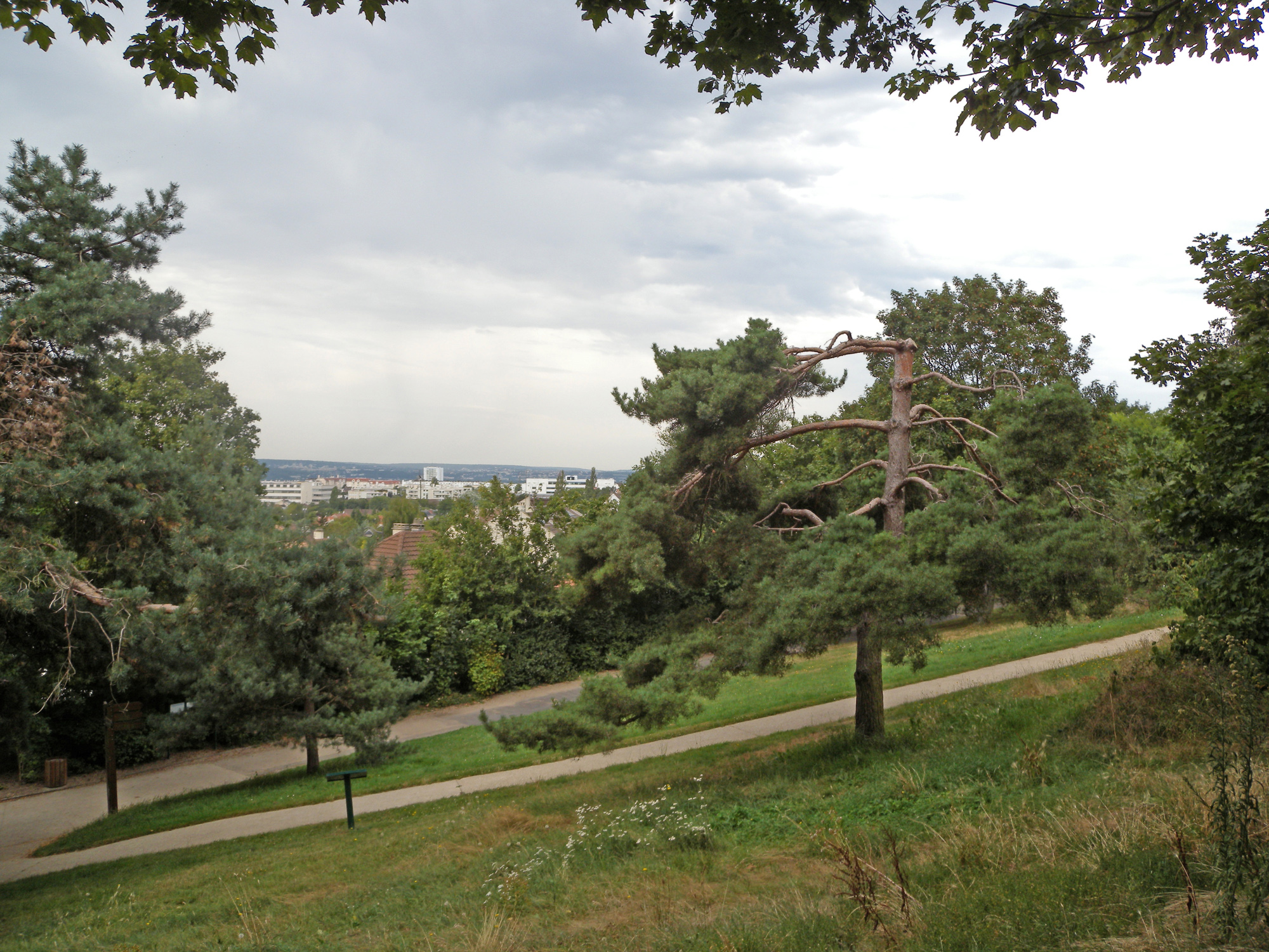 Depuis le Mont-Valérien