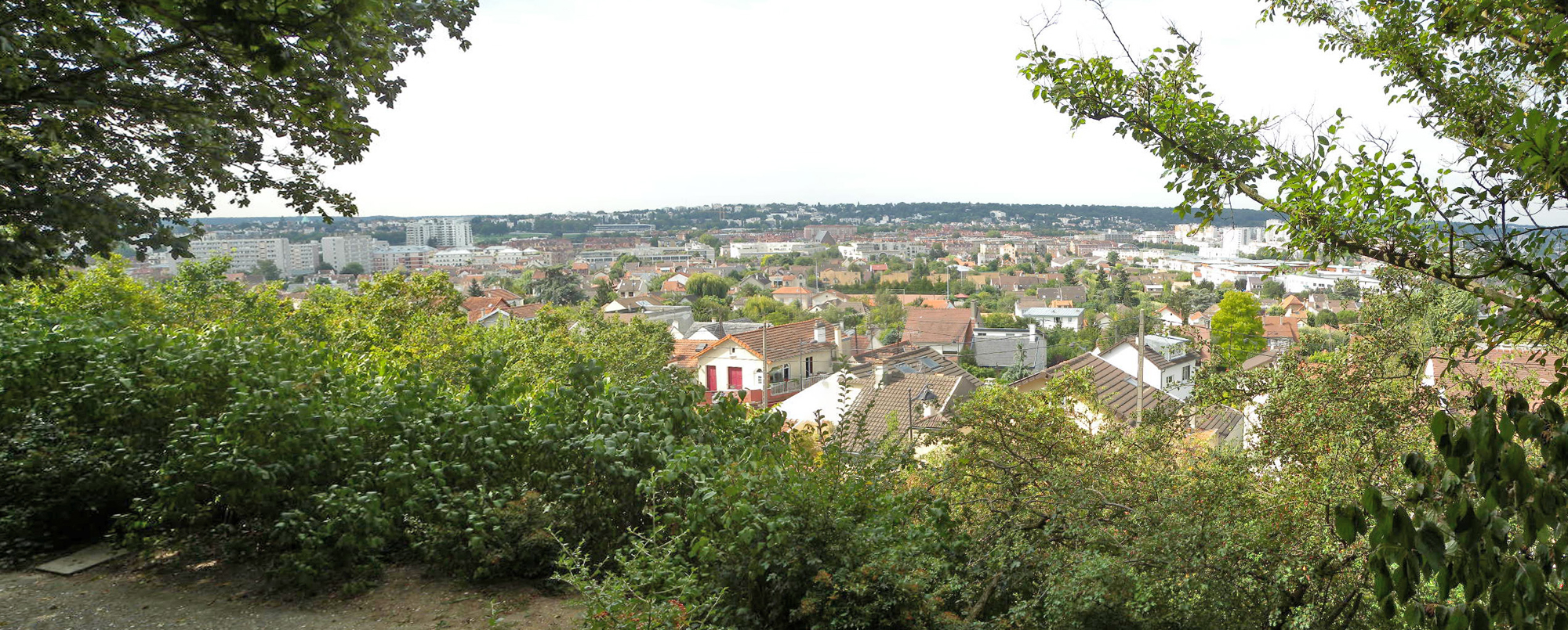 Depuis le Mont-Valérien