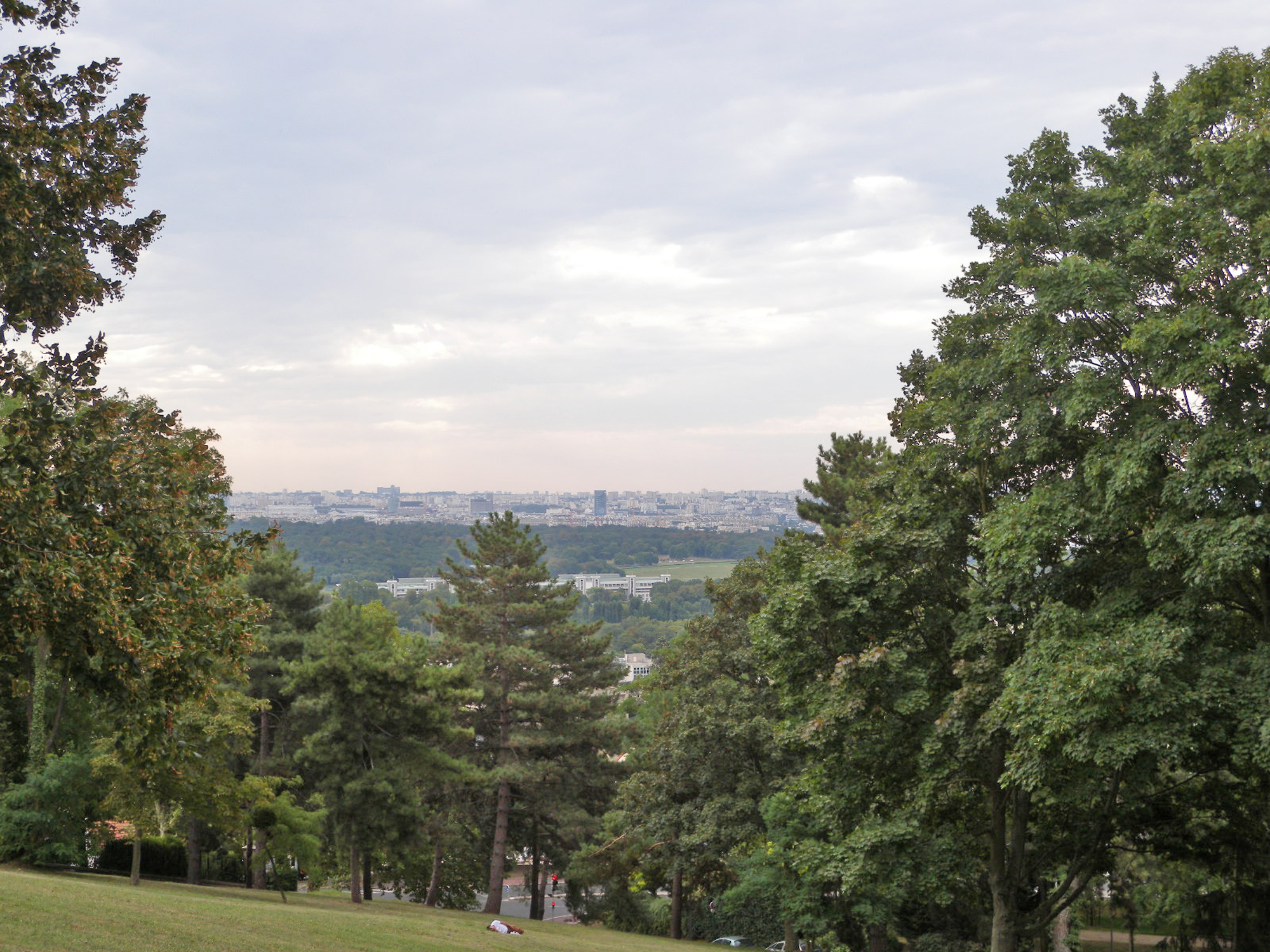 Depuis le Mont-Valérien