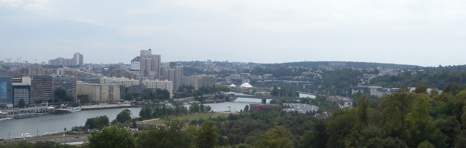 Vue depuis le parc de Saint-Cloud