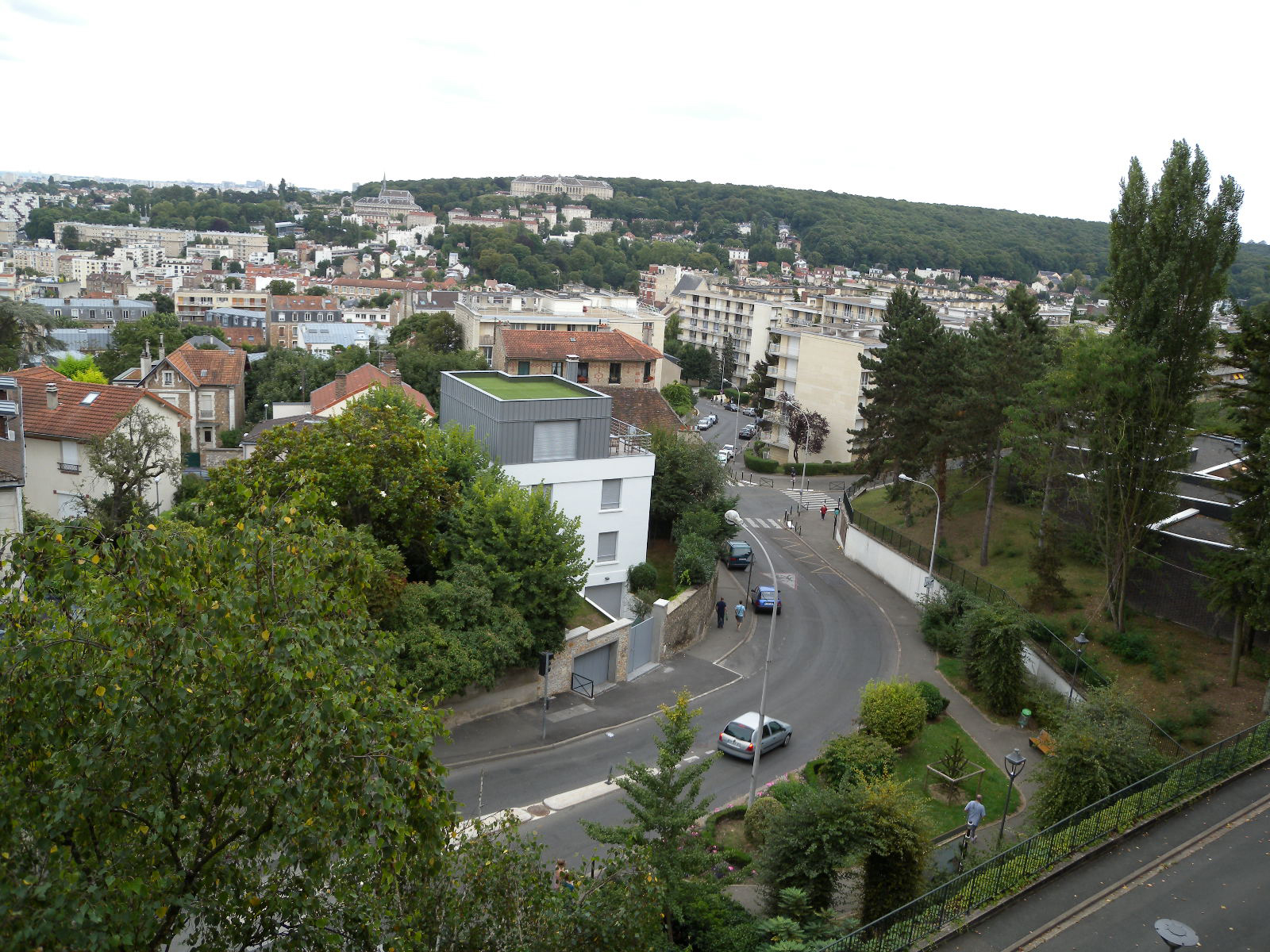 Le « Val Fleury »,vu depuis la terrasse de Meudon, un motif paysager identifiable