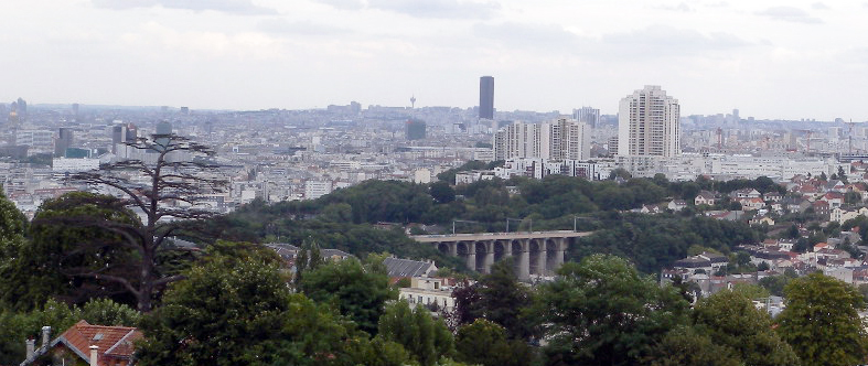 Le viaduc de la ligne SNCF Montparnasse-Versailles