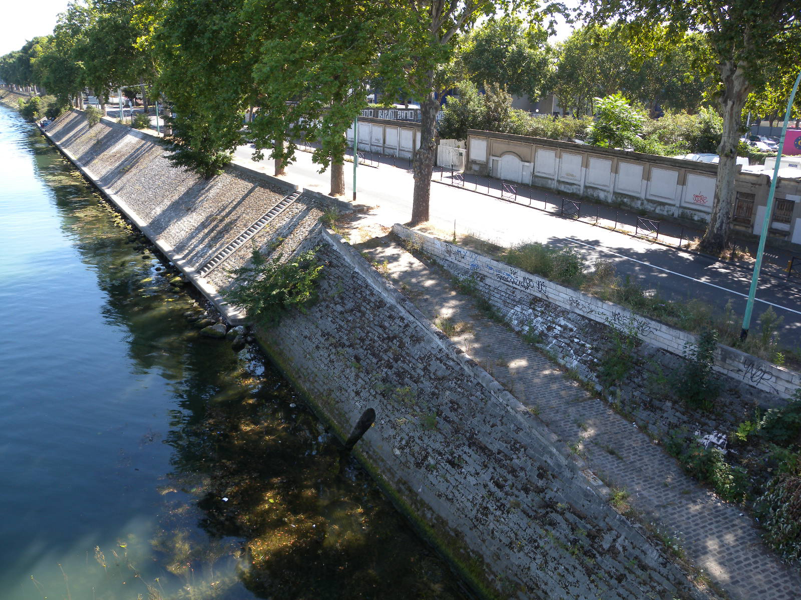 Berges aménagées à Clichy