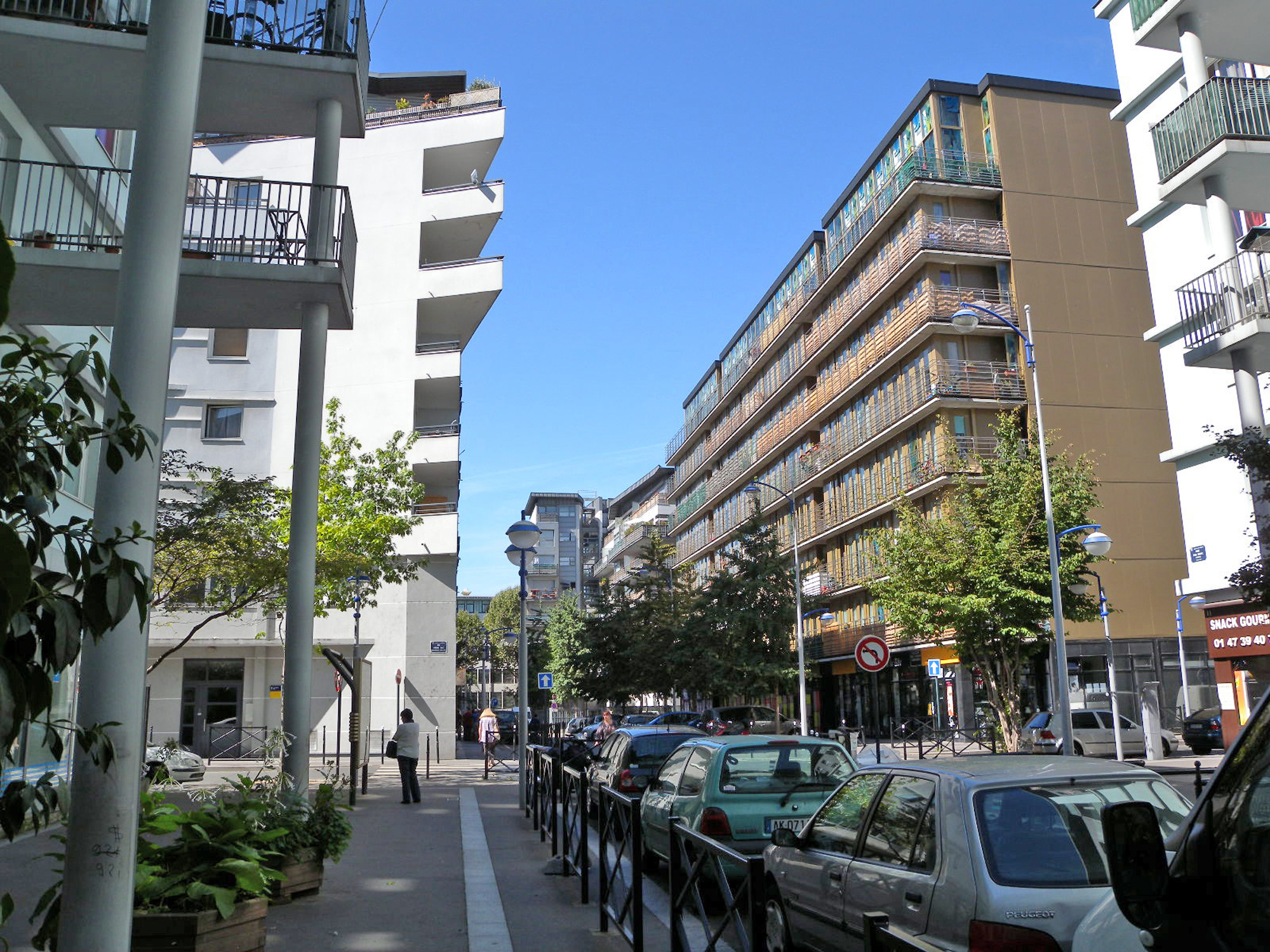 Clichy, rue Claude Debussy