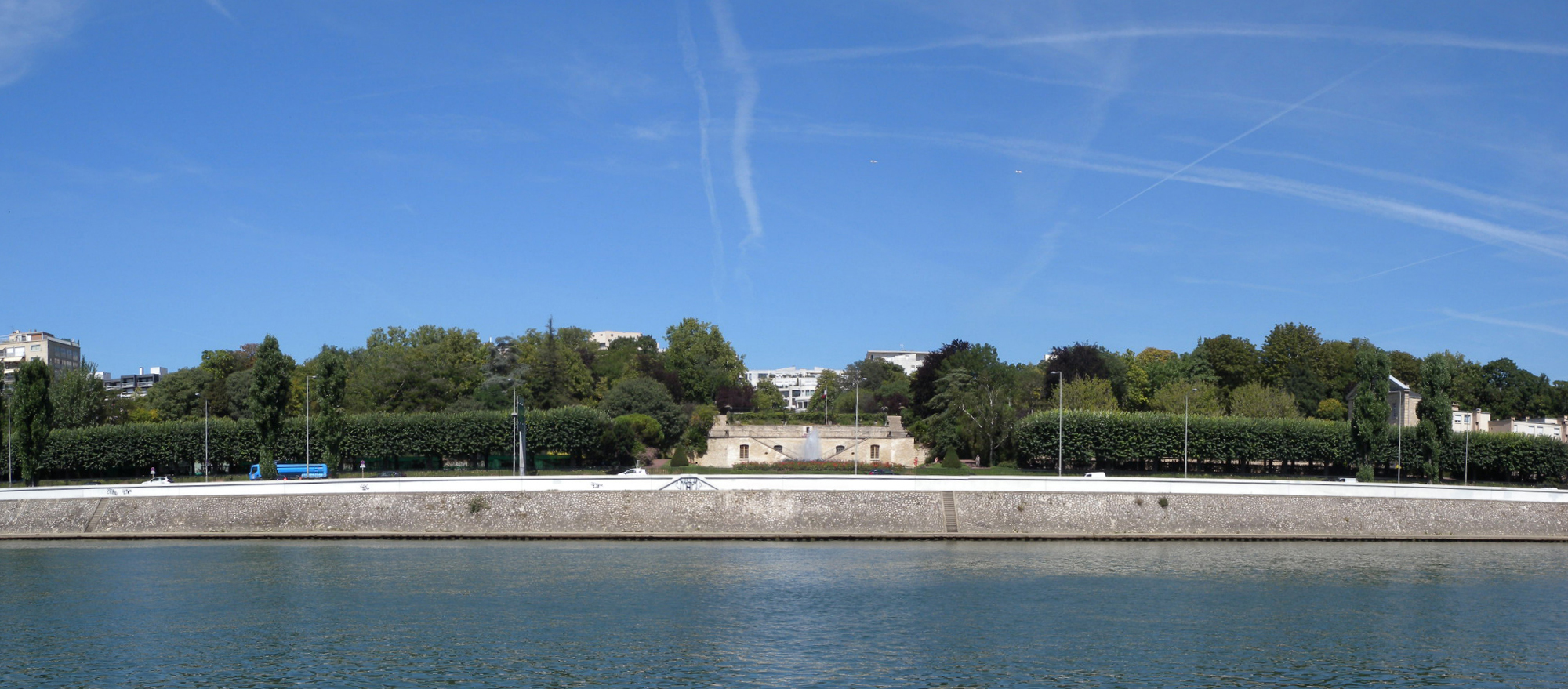Le parc de Bécon à Courbevoie