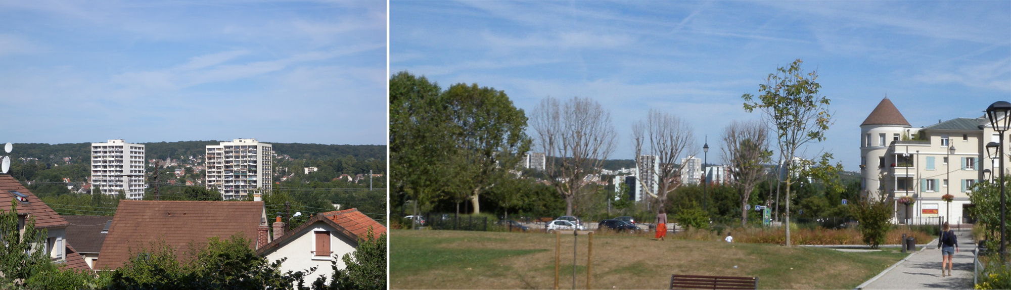 Vues depuis les rebords du plateau de Longboyau