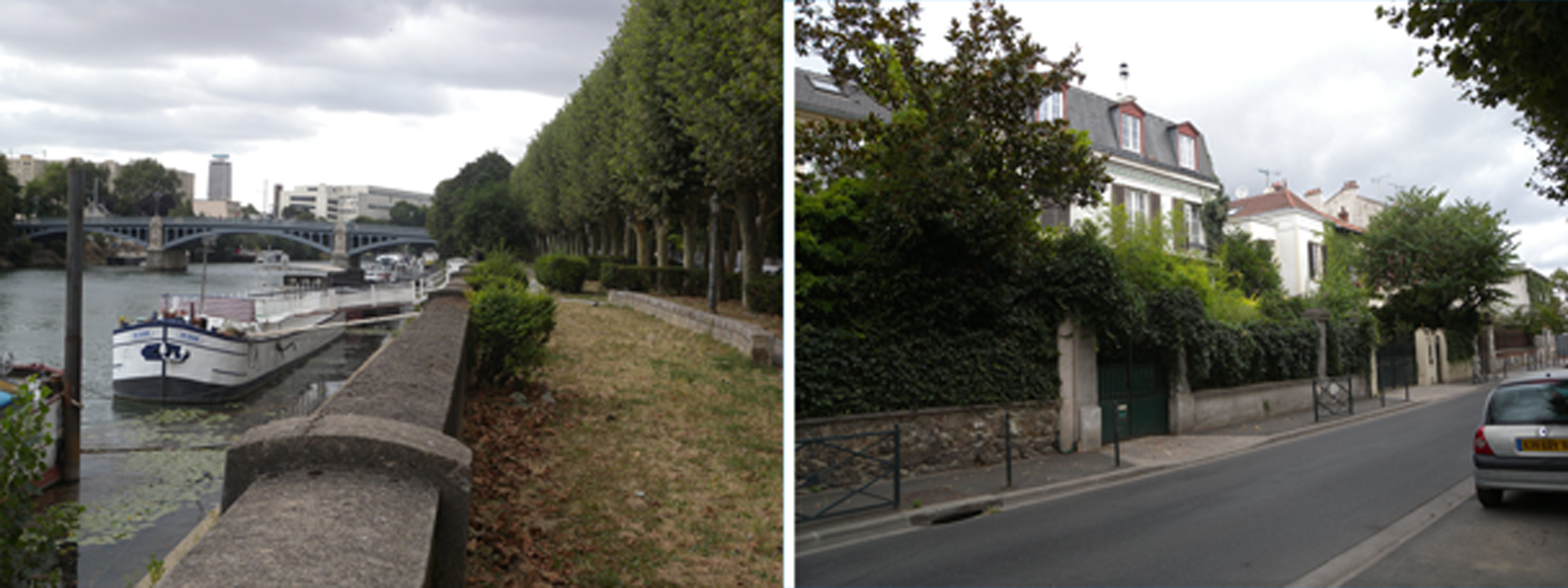 Villeneuve-la-Garenne, séquence résidentielle