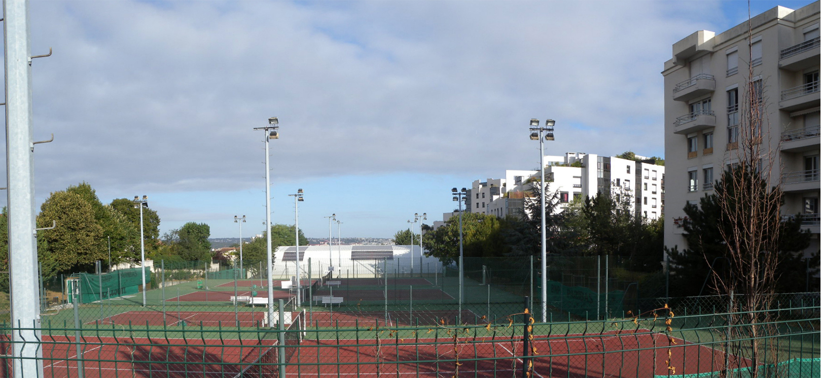 Depuis les tennis des Epinettes