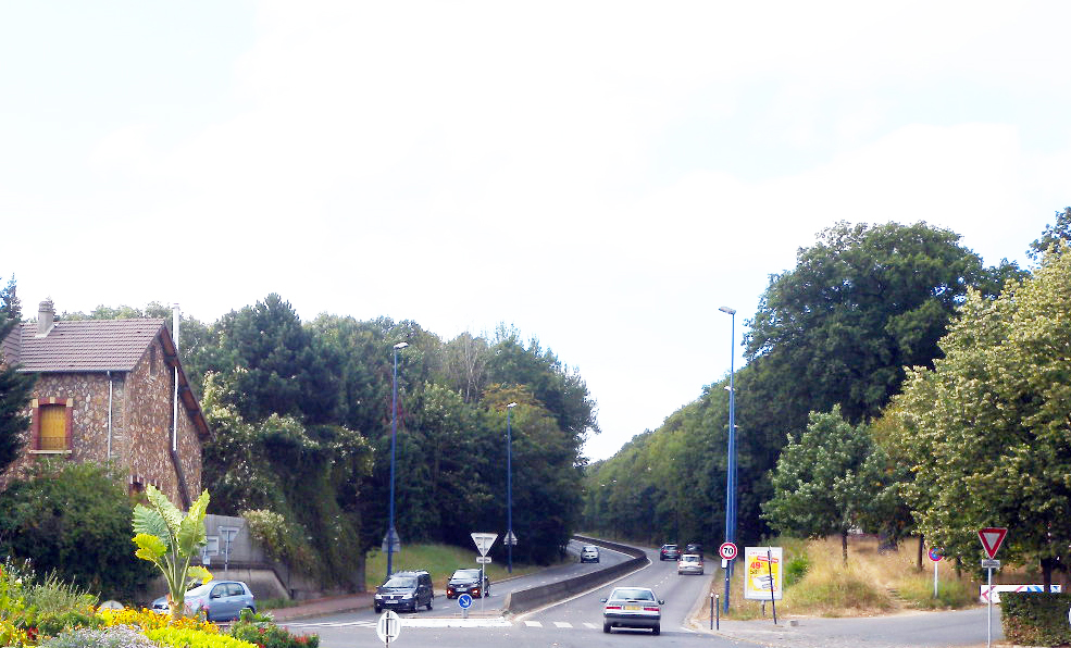 La RD2 à Clamart