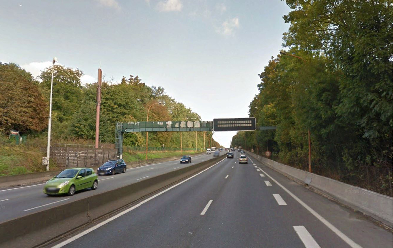 Le site du carrefour central de la forêt à Meudon 
