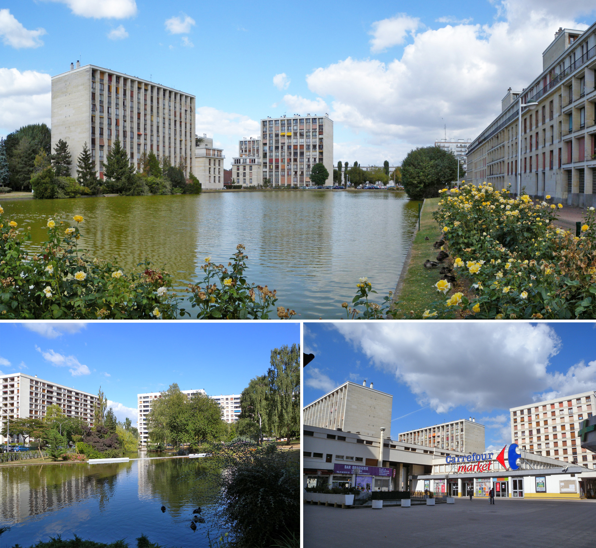 Meudon-la-Forêt, résidence du Parc (Fernand Pouillon, architecte)