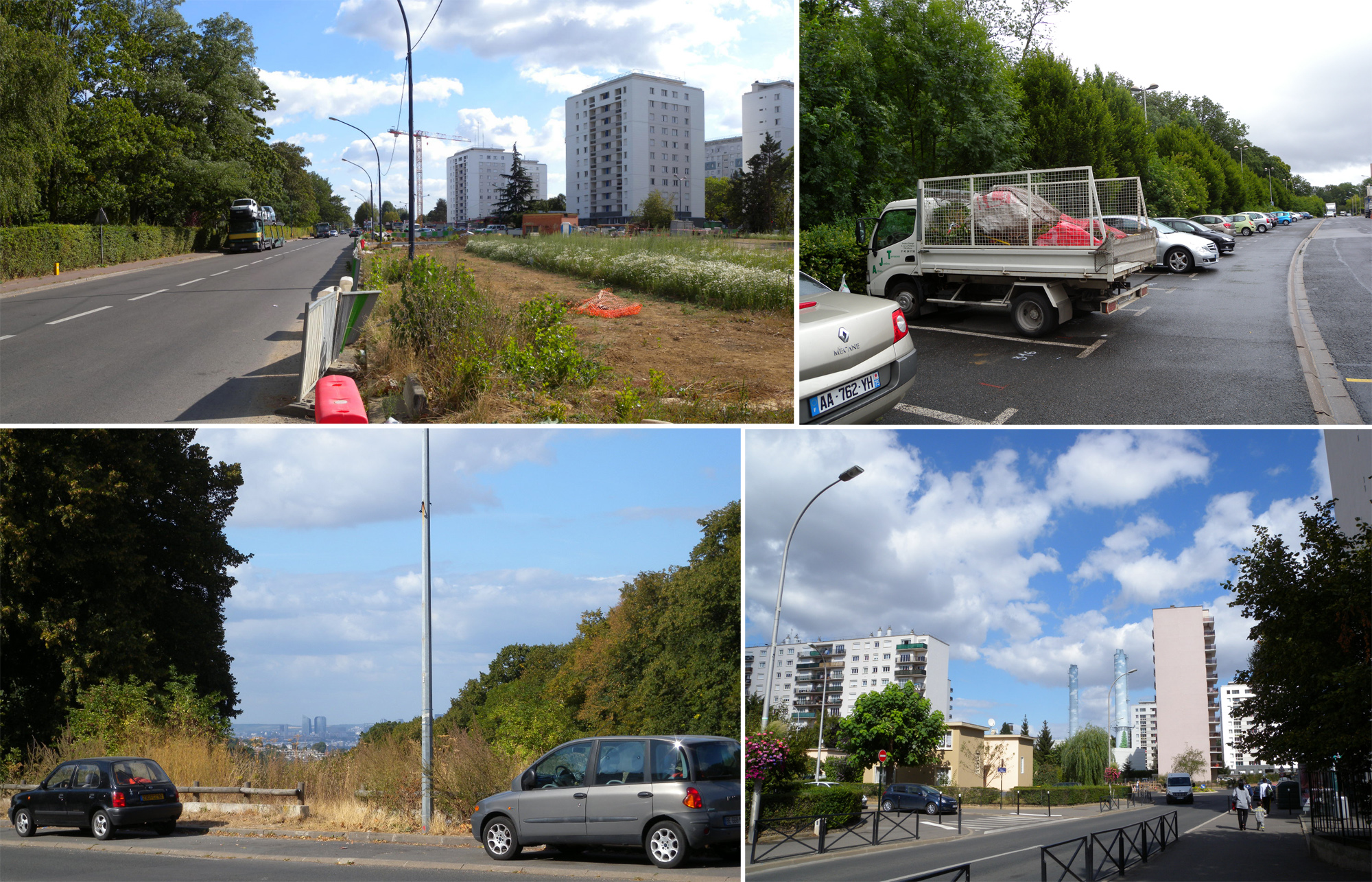 La perspective du Tapis Vert à Meudon