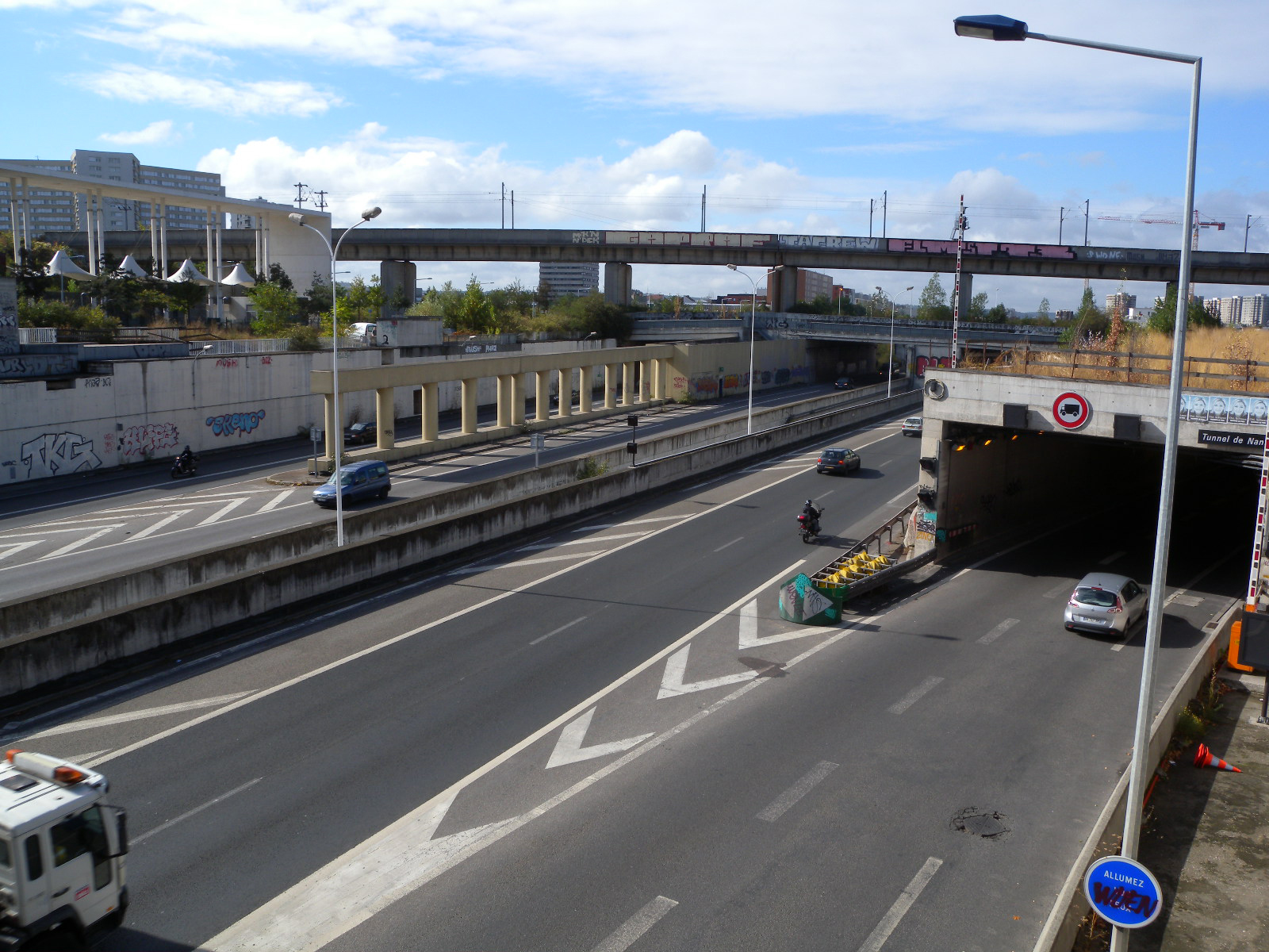 Nanterre, autoroute A86 