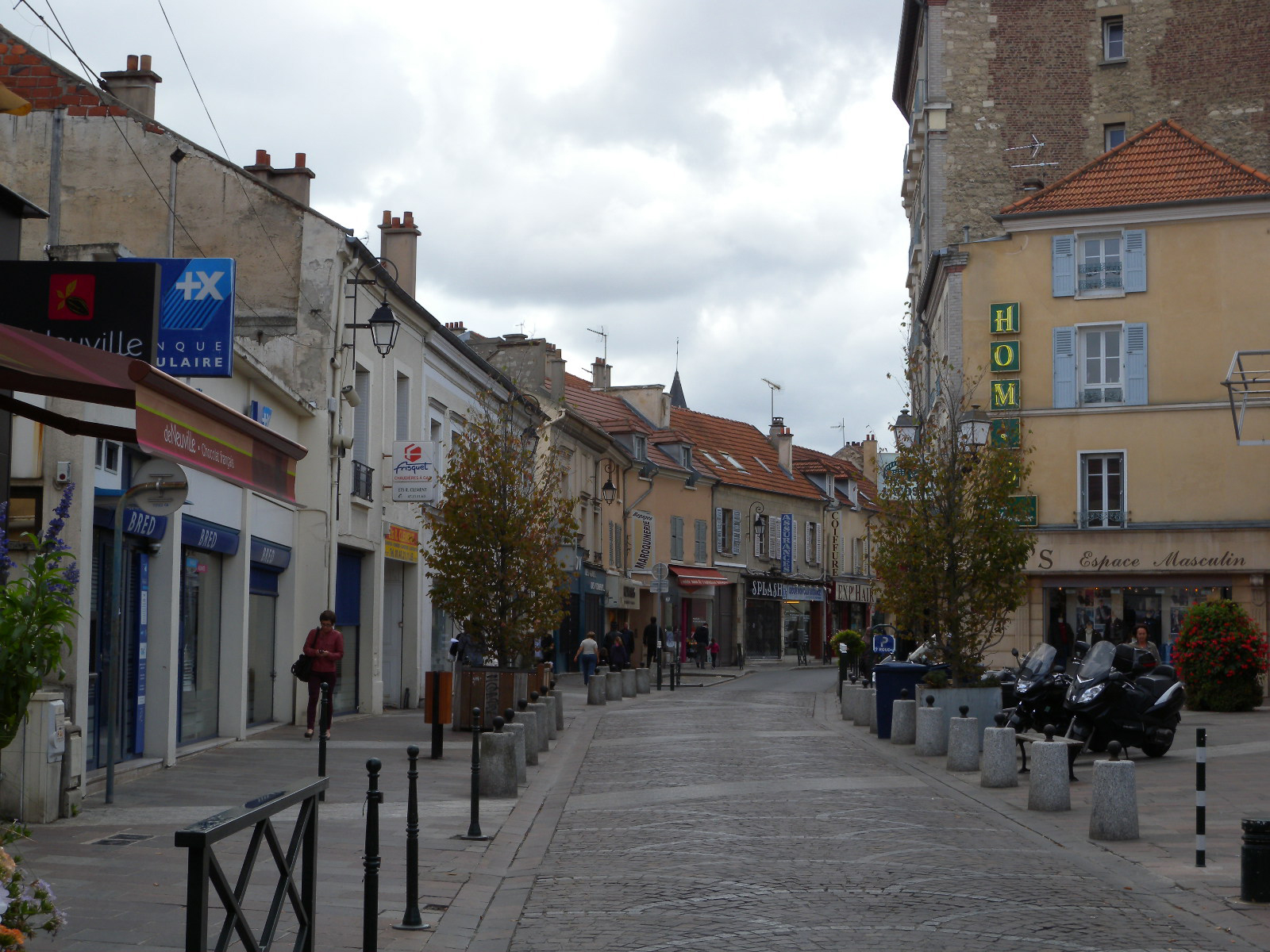 Une des rues du Nanterre 