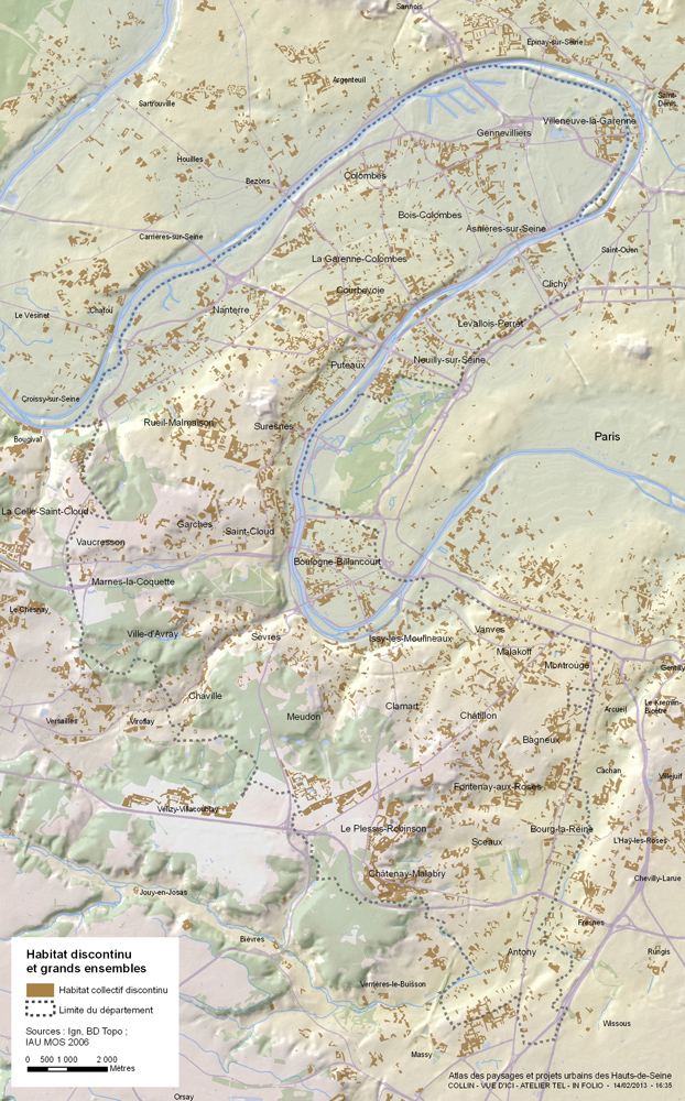 Répartition de l’habitat collectif discontinu