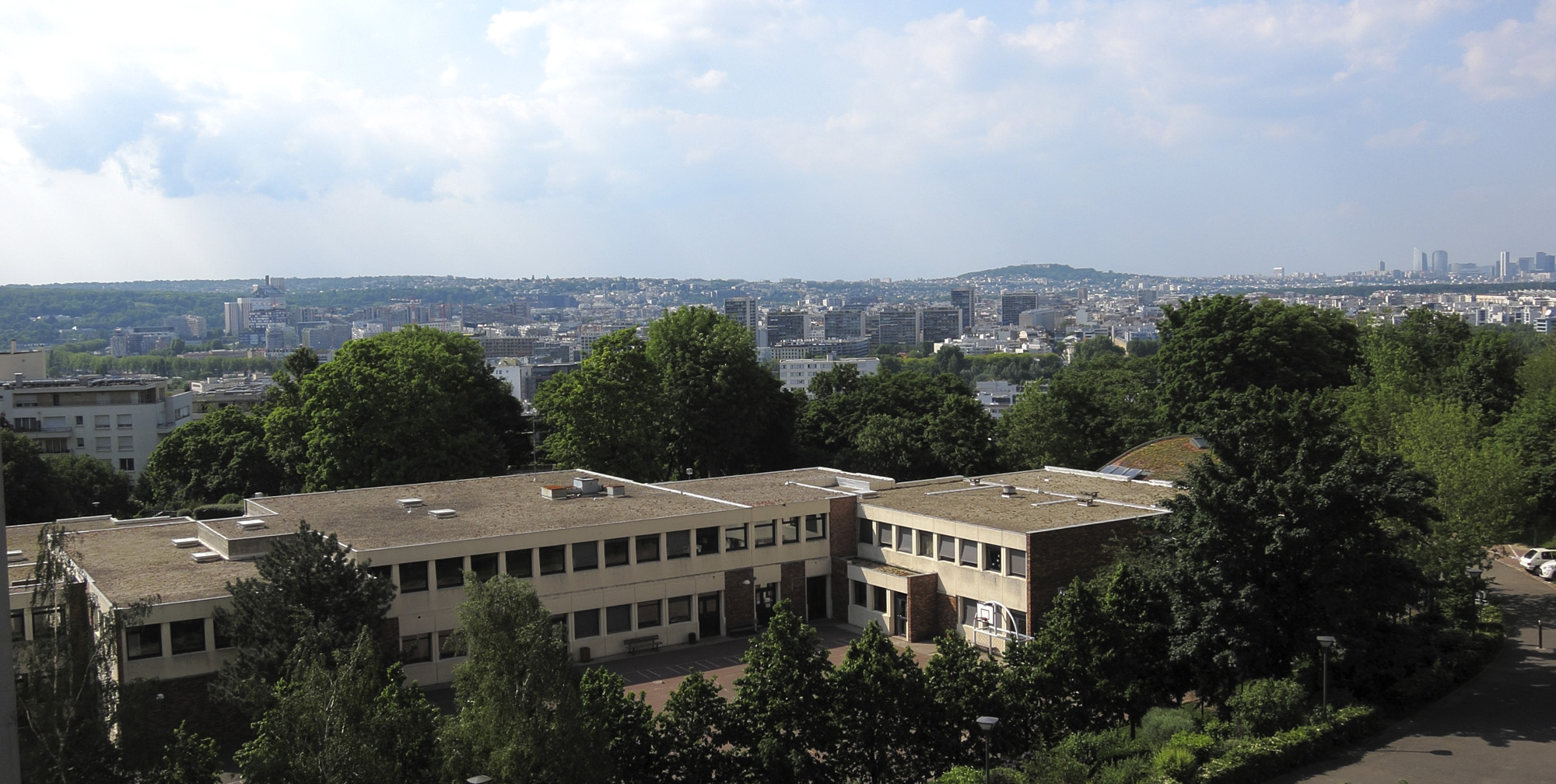 Vue depuis les hauteurs d’Issy-les-Moulineaux