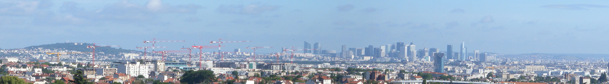 La Défense vue de Châtillon
